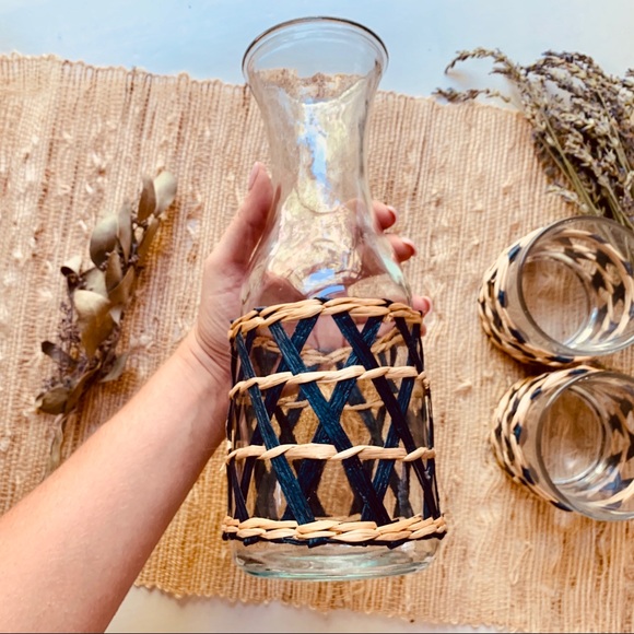 Target Other - navy // glass carafe